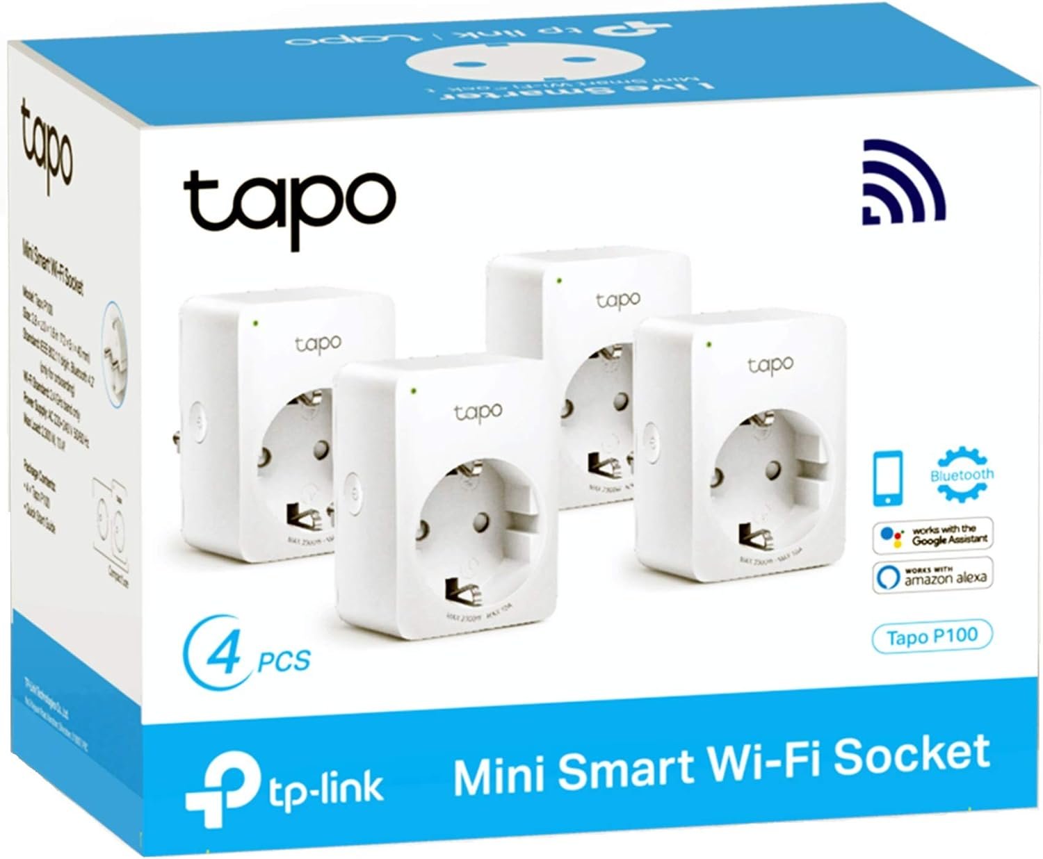 TP Link Tapo P100 (4 Pack)